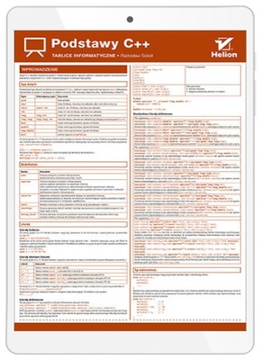 Tablice informatyczne. Podstawy C++