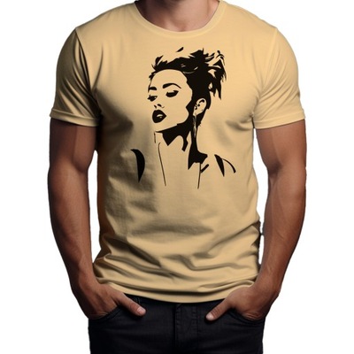 Koszulka T-shirt "Miley Cyrus" Bawełna XXL