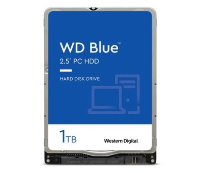 WD Blue 1TB SATA3 2.5'' HDD 5400 128MB WD10SPZX