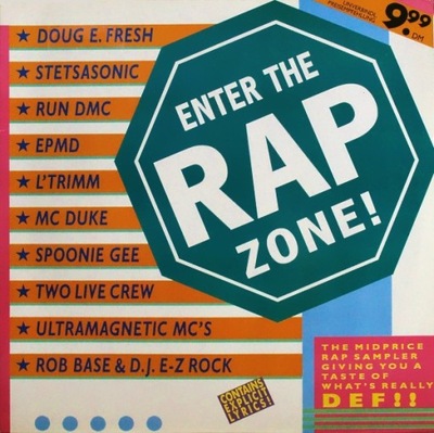 LP V/A - Enter The Rap Zone!