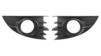 Renault scenic 2 06-09 решётка  заглушка решётка w бампер klp левая+правая фото №1