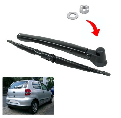 Важіль двірник щітка na задня vw fox 2005-2012 фото №1