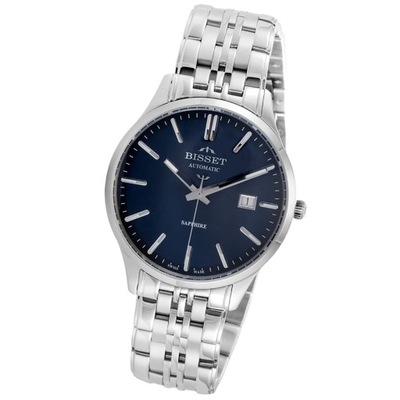 Zegarek męski BISSET Classic Automatic BSMF37TISX03BX [+GRAWER]