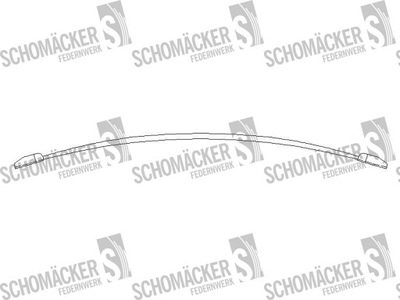 Ресора iveco schomäcker 67352000 фото №1