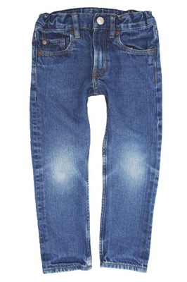 H&M 3-4lata spodnie jeansy, proste 104