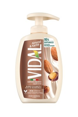 Mydło do rąk Vidal 300 ml Almond&Karite Migdał&Masło Karite Włoskie