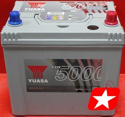 YUASA YBX5005 АКУМУЛЯТОР 65AH 550A P+