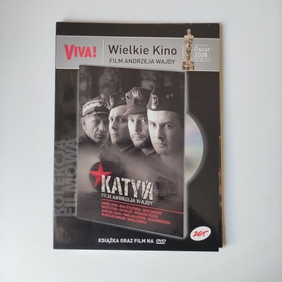 KATYŃ - KSIĄŻKA I FILM - DVD -