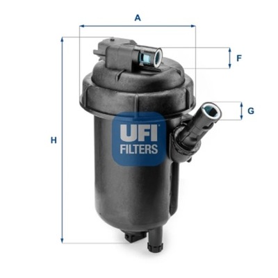 FILTRAS DEGALŲ UFI 55.152.00 