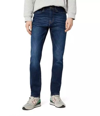 FIND jeansy męskie indygo W31/L32