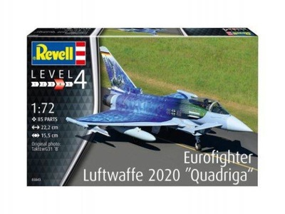 Revell /63843/ Eurofighter Luftwaffe 2020 Quadriga