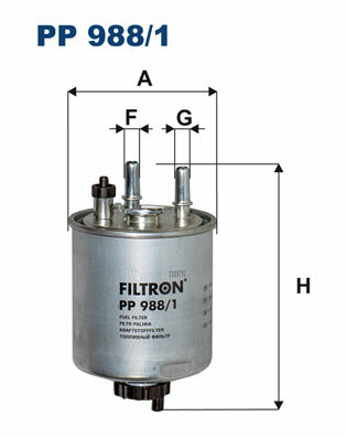 FILTRO COMBUSTIBLES PP 988/1  