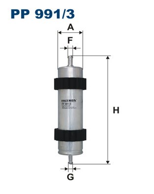 FILTRO COMBUSTIBLES PP991  