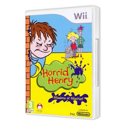 HORRID HENRY MISSIONS OF MISCHIEF WII