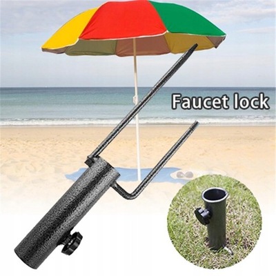 Parasol ziemi Spike Parasol stojak uchwyt metalowy