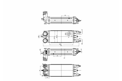 INTERCOOLER AUŠINTUVAS ORO CITROEN C5 1.6 08- HART 