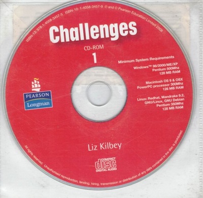 Challenges 1 CD-ROM do podręcznika NOWY English
