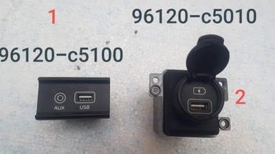 Разъём usb port aux зарядное устройство kia sportage iv фото №1