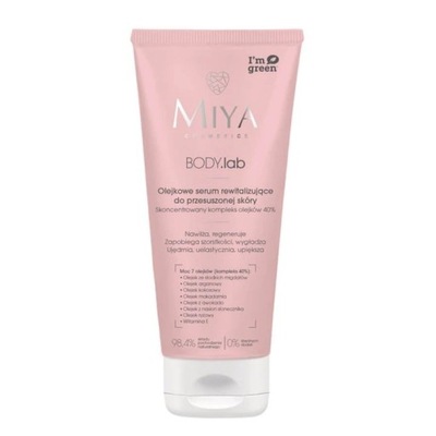 Miya Cosmetics BODY.lab olejkowe serum rewitalizuj