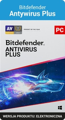 Bitdefender Antywirus Plus 1 STAN /3 LATA