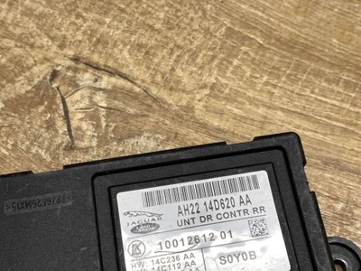 Jaguar xf x250 задня сторона ліва блок керування / модуль двері фото №1