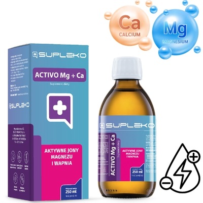 Activo Mg + Ca 250 ml - Magnez i wapń