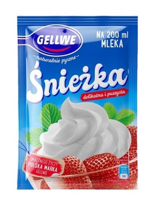 Gellwe Bita śmietana śnieżka 55 g