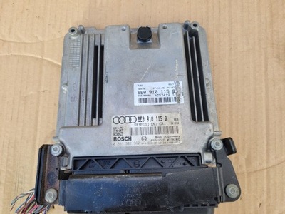 COMPUTER CONTROL UNIT ENGINE AUDI A4 B7 2.0 TFSI 8E0910115Q 0261S02362  