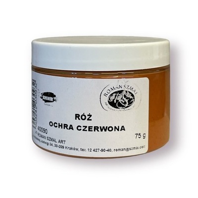 Pigment Róż ochra czerwona 75g 40090