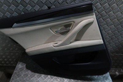 Bmw 5 f10 обшивка обивка дверь правый левый задняя шторка dekor фото №1