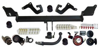 BARRA DE REMOLQUE GANCHO DE REMOLQUE PARA PEUGEOT 308 II 2 5DRZ OD13+MODUL  