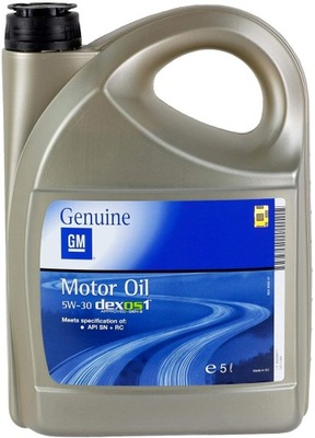 ACEITE GM OPEL 5W30 5L DEXOS 1 GEN2 OLG OPEL  