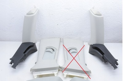 Audi a3 8v захист обшивка стійка ліва праве jasnoszare фото №1