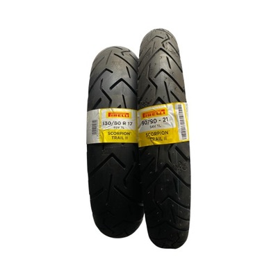 NEUMÁTICOS PIRELLI SCORPION TRAIL II 130/80/17 90/90/21  