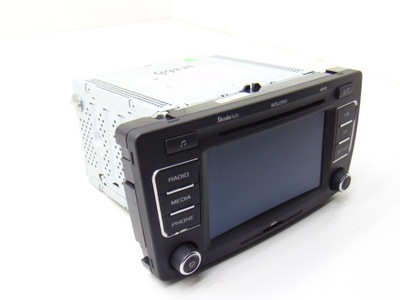 Радио дисплей cd skoda octavia ii yeti rapid 1z0035156m фото №1