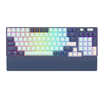 Klawiatura mechaniczna Royal Kludge RK96 RGB, red switch (niebieska)