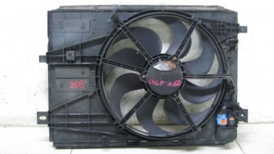 C4 2 grand picasso 1.6 вентилятор радиатора 13- фото №1