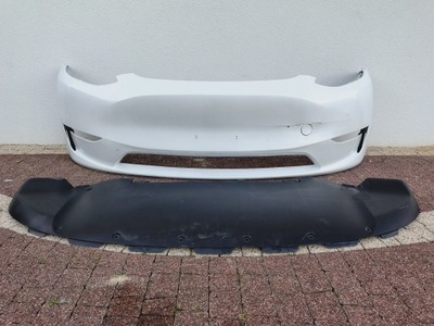 Бампер tesla y бампер +захист перед передній фото №1