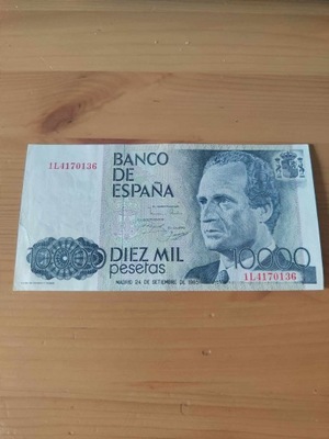 Hiszpania - 10000 Pesetas - 1985