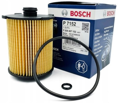 BOSCH F026407152 FILTRO ACEITES VOLVO S40/V40 S60/V60 XC90 1,5-2,0 2014-  