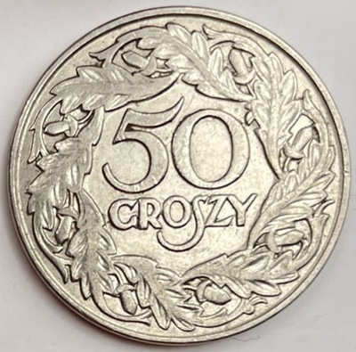 50 groszy 1923 r. stan -2