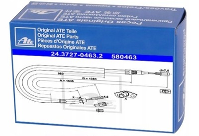 CABLE FRENOS DE MANO MERCEDES SPRINTER 216 3 5-T  