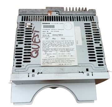 Nissan quest iii v42 2004- 281855z001 радиопроигрыватель cd pn-2540q фото №1