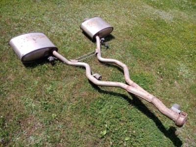 Гаситель выхлоп труба range rover vogue l405 4.4 дизель gk52-5k254-ad фото №1