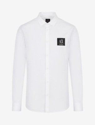 Armani Exchange koszula 3RZC10ZNXLZ 1100 biały XXL