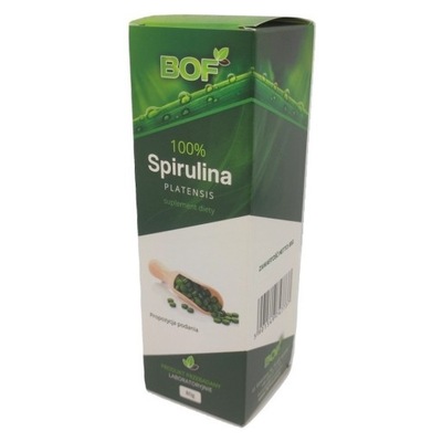 100% Spirulina Platensis - Bio Organic Foods 400 tabletek