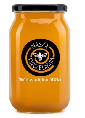 Miód nektarowy wielokwiatowy 1,2 kg