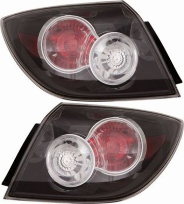 FAROS PARTE TRASERA PARTE TRASERA WEW MAZDA 3 BK 06-09 JUEGO DEPO  