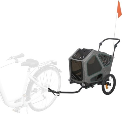 Wózek Przyczepa rowerowa dla psa Trixie 12804 do 45kg