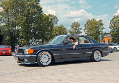 Mercedes w126 coupe sec amg2 bodykit europa фото №1